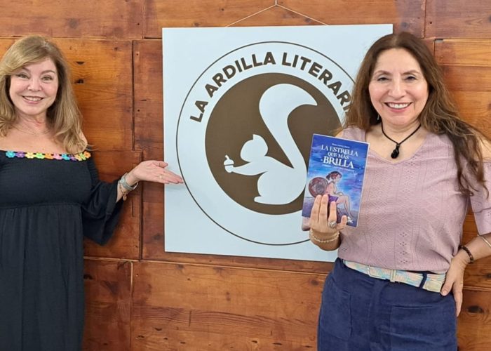 Con la escritora Rosa Llorens